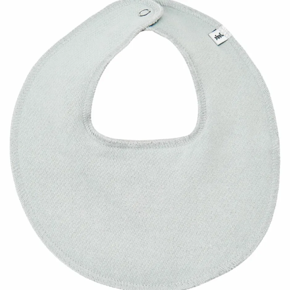 New Pippi Baby Savlesmæk i økologisk bomuld - Metal Mint