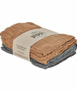 Outlet Pippi Baby Stofble i økologisk bomuld - Indian Tan