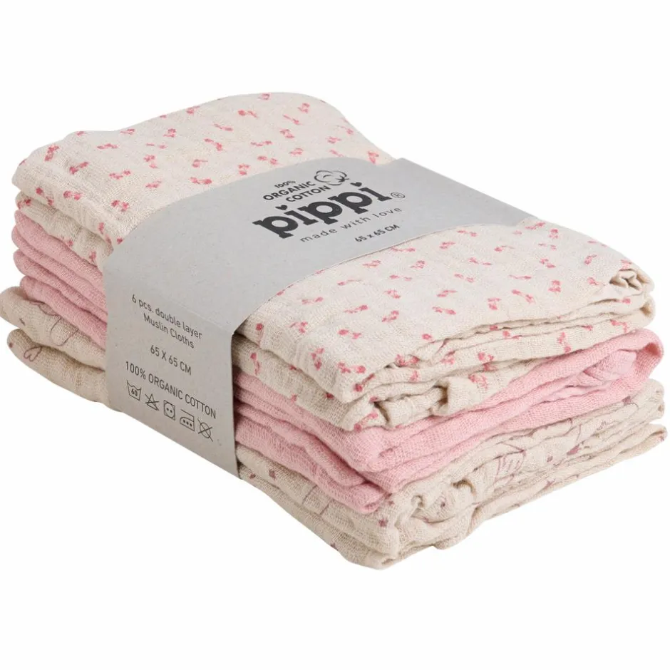 Discount Pippi Baby Stofble i økologisk bomuld - Sheer Bliss