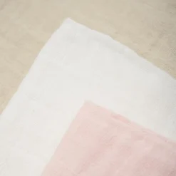 Clearance Pippi Baby Stofble i økologisk bomuld - Veiled Rose