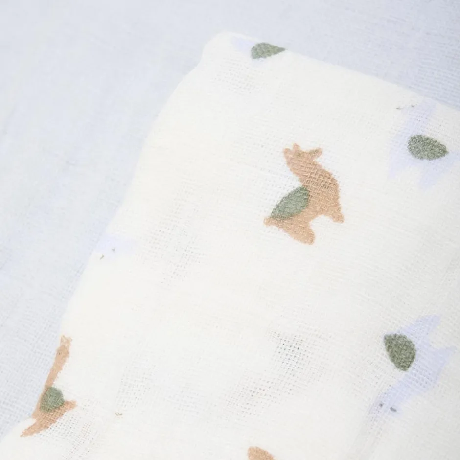 Best Pippi Baby Stofble i økologisk bomuld - Metal Mint