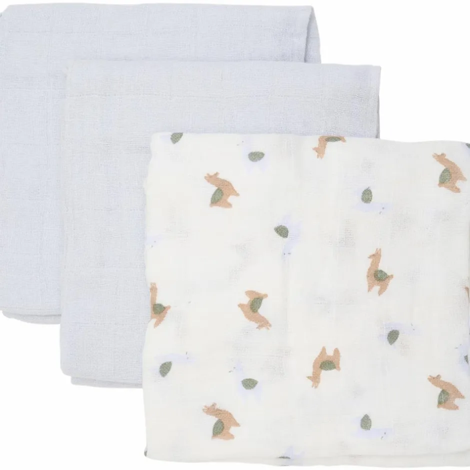 Best Pippi Baby Stofble i økologisk bomuld - Metal Mint