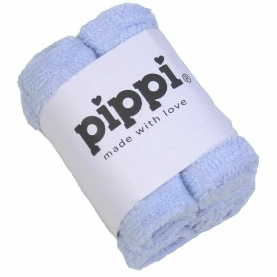 Discount Pippi Baby Vaskeklud - Lightblue