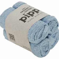 Online Pippi Baby Vaskeklud i økologisk bomuld - Celestial Blue