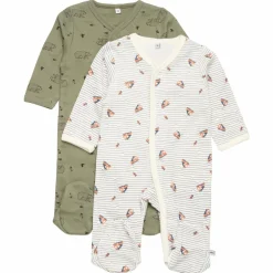 Pippi Børne Natdragt - Deep Lichen Green