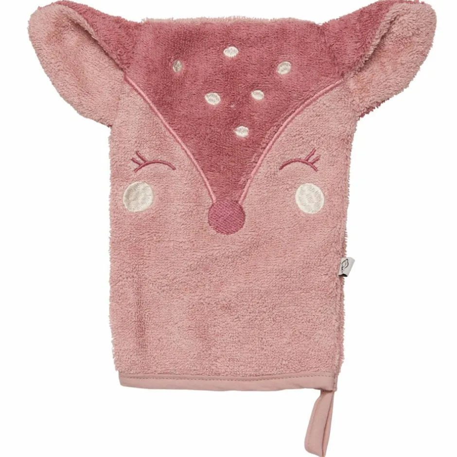 Best Pippi Børne Vaskeklud i økologisk bomuld - Misty Rose