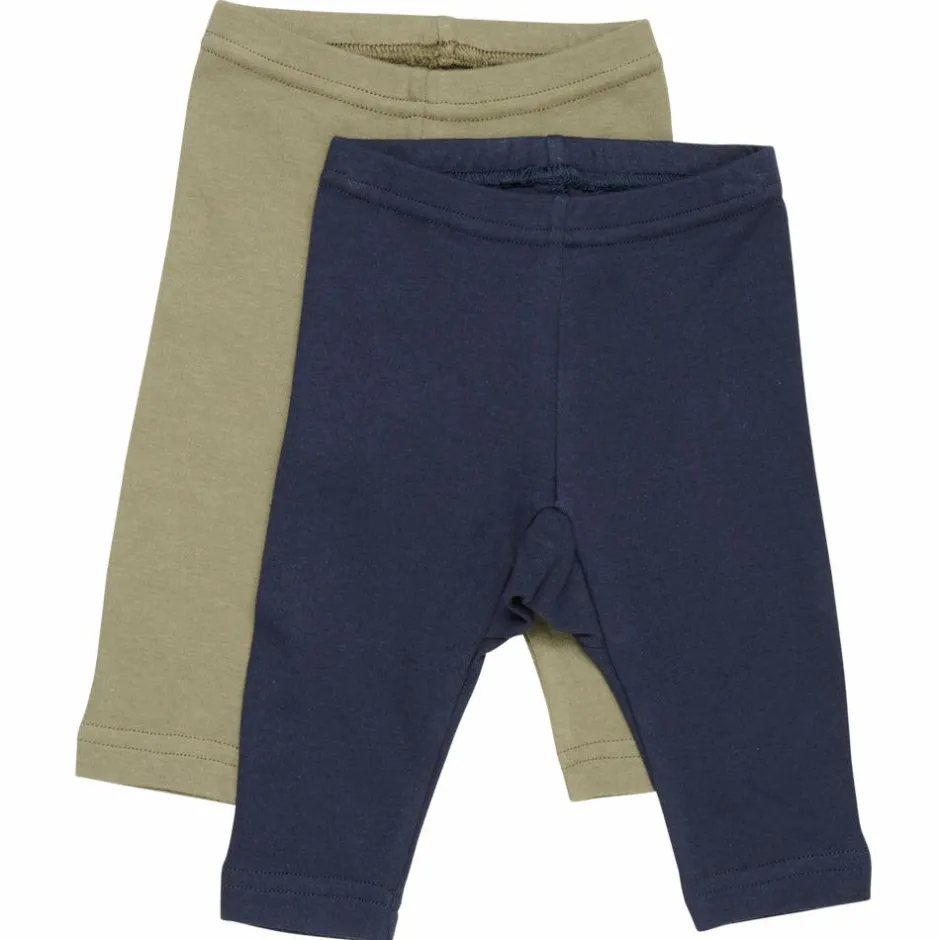 Online Pippi Drenge Leggings - Deep Lichen Green