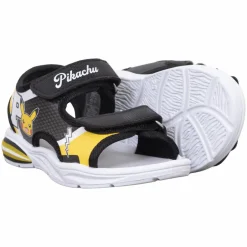 New NN Pokémon Pikachu Børne Sandaler m. blink - Sort/gul