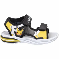 New NN Pokémon Pikachu Børne Sandaler m. blink - Sort/gul