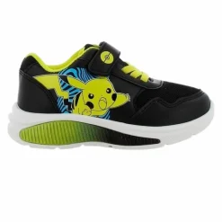 Outlet NN Pokémon Pikachu Børne Sneakers m. blink - Sort/gul
