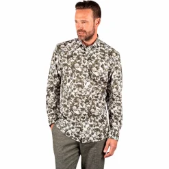 Sale Pre End Ancor Herre Skjorte - Light Army