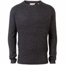 Sale Pre End Austin O Herre Striktrøje - Dk. Grey Mix