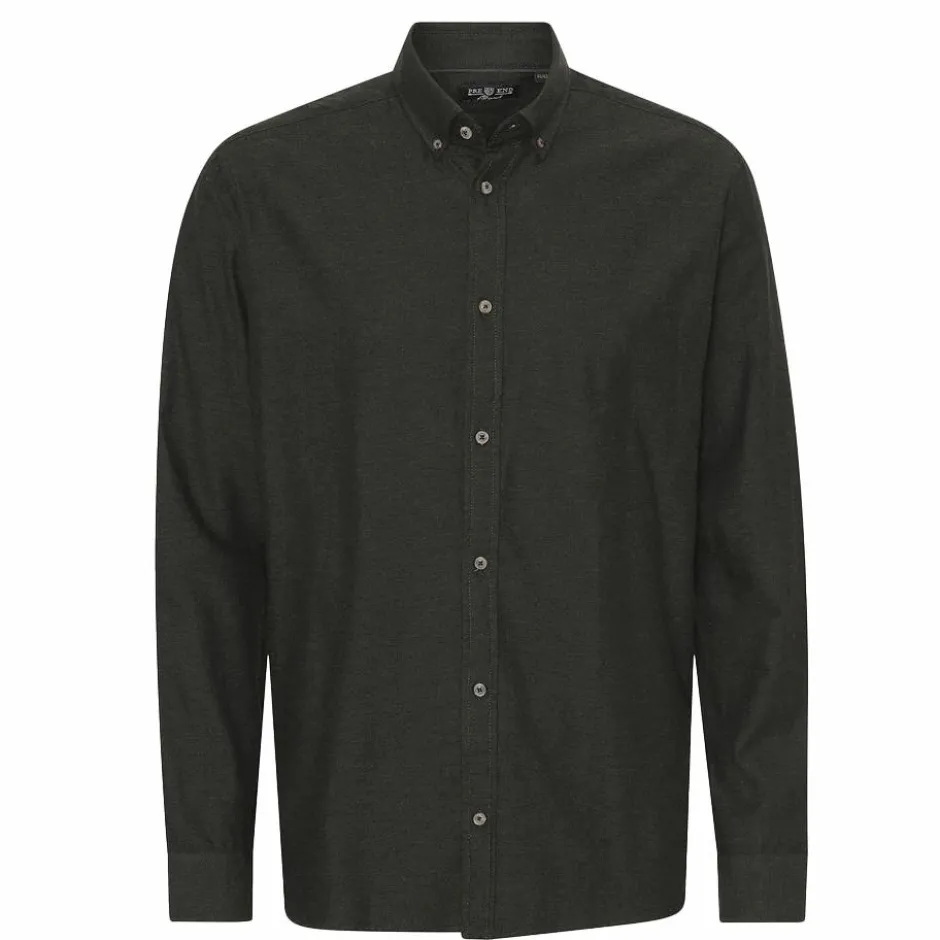 Best Pre End Harris Herre Skjorte - Forest Green Mix