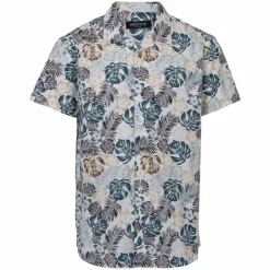 Hot Pre End Herre Kortærmet skjorte - Thunder blue