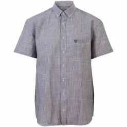 Best Pre End Herre Kortærmet skjorte - Colony Blue