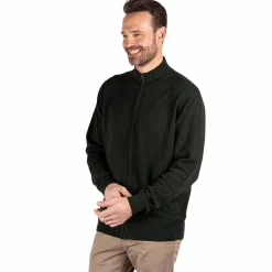 Sale Pre End Howard Herre Cardigan - Forest Green
