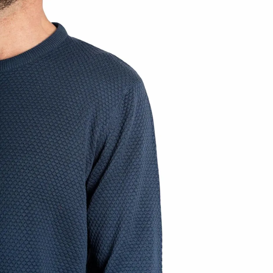 Pre End Howard Herre Striktrøje - Dark Denim