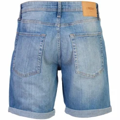 Clearance Produkt Herre Shorts - Blue Denim