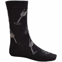 Sale Produkt Nytårs Herre Strømper - Black/Champaign