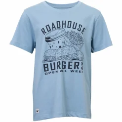 Queenz Doka Drenge T-shirt - P7 DUSK BLUE