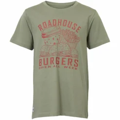 Sale Queenz Doka Drenge T-shirt - P7 VETIVER