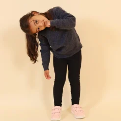 New Queenz Gora Pige Striktrøje - Blue Nights