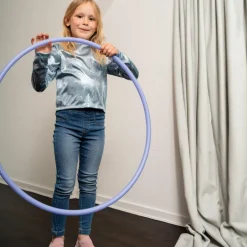 Queenz Grace Pige Jeans - M. Light Blue Denim