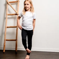 Outlet Queenz Grace Pige Jeans - Black Denim