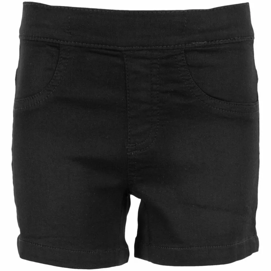 Online Queenz Grace Pige Shorts - Black Denim