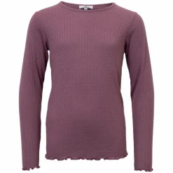 New Queenz Rose Pige Bluse - Mellow Mauve