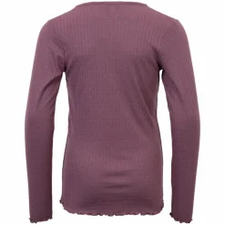 New Queenz Rose Pige Bluse - Mellow Mauve