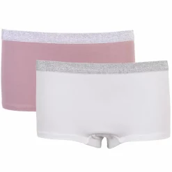 New Queenz Uno Pige Trusser m. glimmer - Deauville Mauve