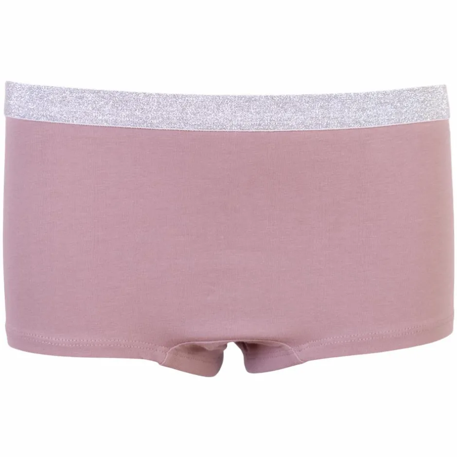 New Queenz Uno Pige Trusser m. glimmer - Deauville Mauve