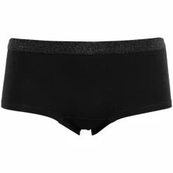 New Queenz Uno Pige Trusser m. glimmer - Black