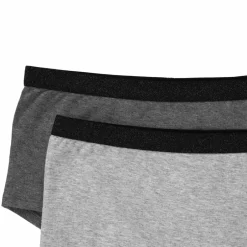 Sale Queenz Uno Pige Trusser m. glimmer - Grey Melange