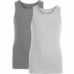 New Queenz Uno Pige Undertrøje - Grey Melange