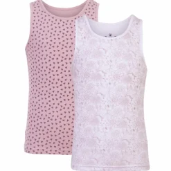 New Queenz Uno Pige Undertrøje - Deauville Mauve AOP