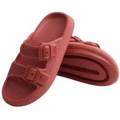 Clearance Quicklaze Eva Dame Sandaler - Red Bruchetta