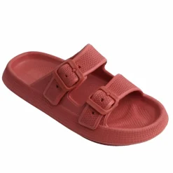 Clearance Quicklaze Eva Dame Sandaler - Red Bruchetta