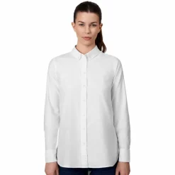 Online Seven Seas by ID Oxford Dame Skjorte - Hvid