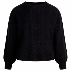 Clearance Sirup Copenhagen Dame Striktrøje - Black
