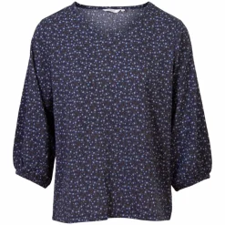 Hot Sirup Dame Bluse - Dark Navy