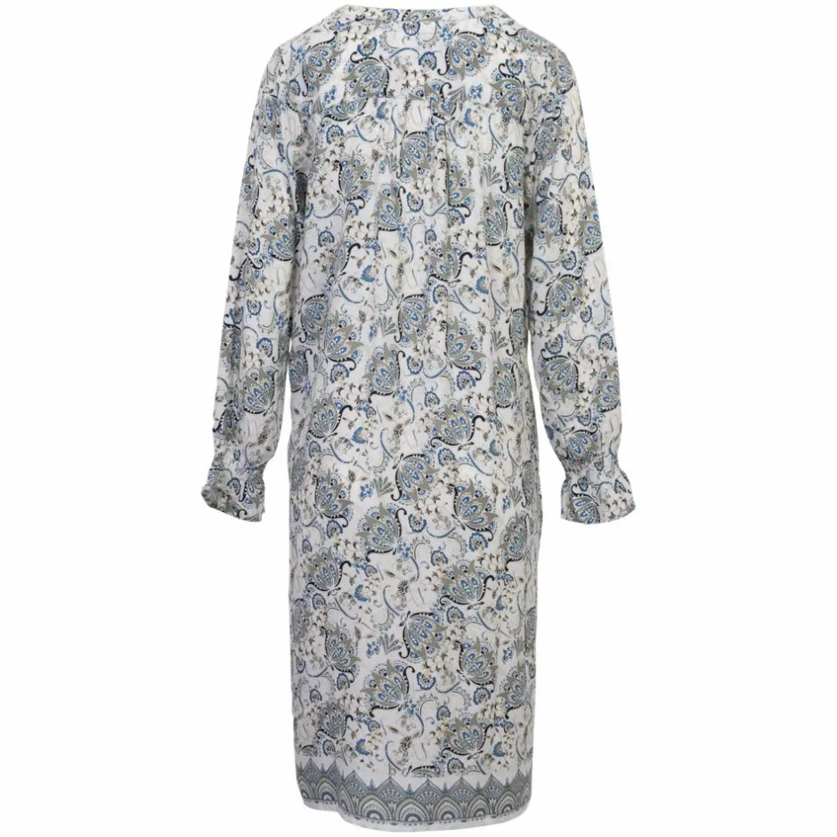 Discount Sirup Dame Kjole - Asparagus AOP