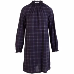 Outlet Sirup Dame Kjole - Check Print