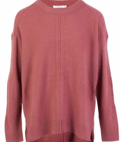 Clearance Sirup Dame Striktrøje - Mauvewood