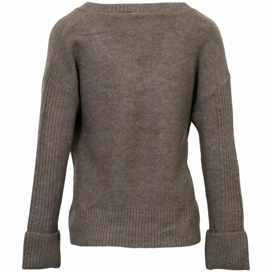 Sale Sirup Dame Striktrøje - Nutmeg