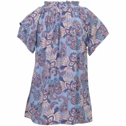 Hot Sirup Randi Dame Kortærmet bluse - Windsurfer