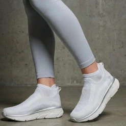 Outlet SJ Dame Sneakers - Offwhite/Sølv