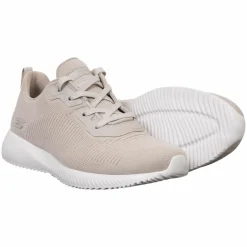 Outlet Skechers Bobs Squad Dame Sneakers - NAT