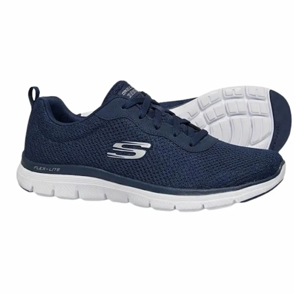 Clearance Skechers Bobs Squad Dame Sneakers - NVY